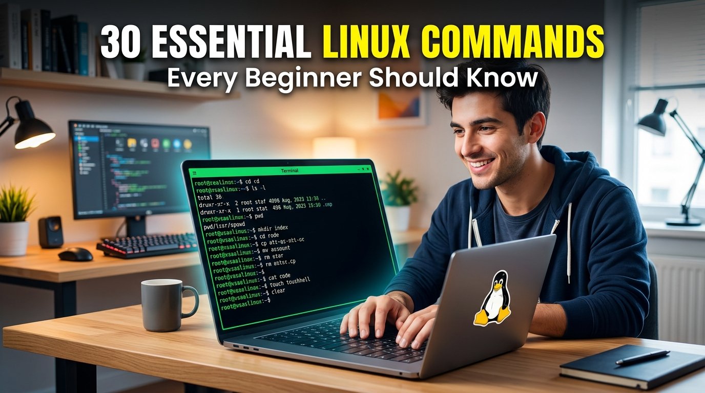 30 Essential Linux Commands Every Beginner Should Know
