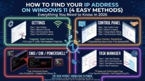 How to Find Your IP Address on Windows 11 (4 Easy Methods)