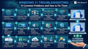 Windows 11 Troubleshooting 15 Common Problems and How to Fix Them