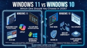 Windows 11 vs Windows 10 Which One Should You Choose in 2026